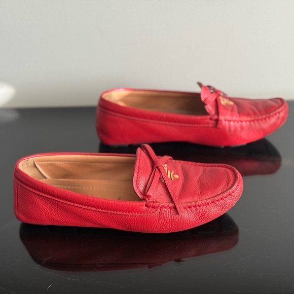 Prada Leather Driving Loafers - Picture 2 of 13